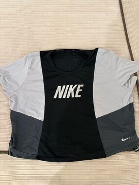 Nike Black Dri-FIT Crew Neck Performance Tee
